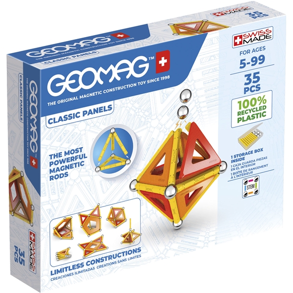 Geomag Classic Panels Recycled 35 Teile (Bild 1 von 3)