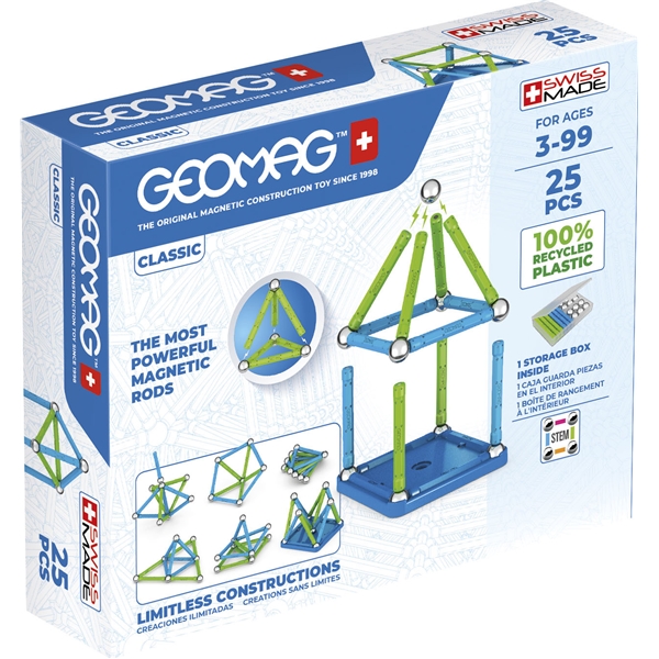 Geomag Classic Recycled 25 Teile (Bild 1 von 6)