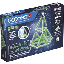 Geomag Glow Recycled 60 Teile