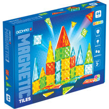Geomag Magnetic Tiles Gems 44 Delar