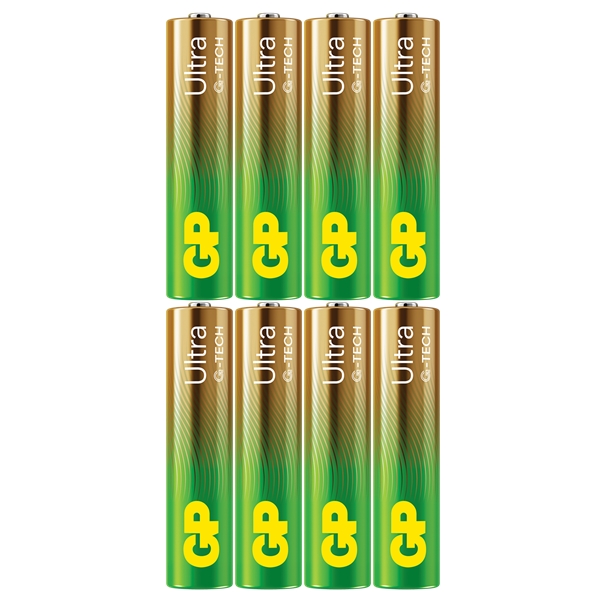 GP Batteries Ultra AAA, 8er-Pack (Bild 2 von 2)
