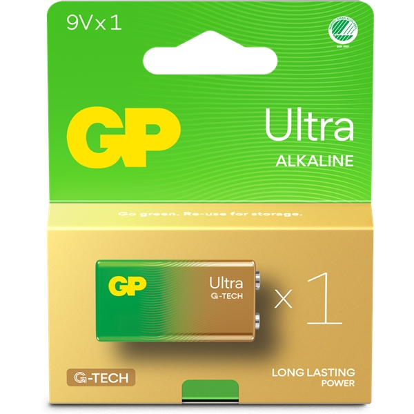 GP Batteries Ultra 9V-Batterie (Bild 1 von 2)