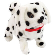 Happy Pets Plüschwelpe Schwarz/Weiß