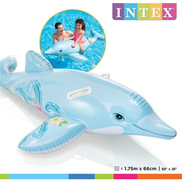 Intex Ride-On Delfin (Aufblasbarer Delfin) (Bild 4 von 4)