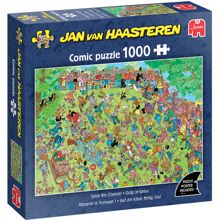 Puzzle 1000 Teile JvH Seize the Cheese!