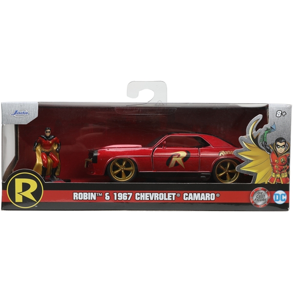 DC Comics Robin mit 1969 Chevy Camaro 1:32 (Bild 3 von 3)