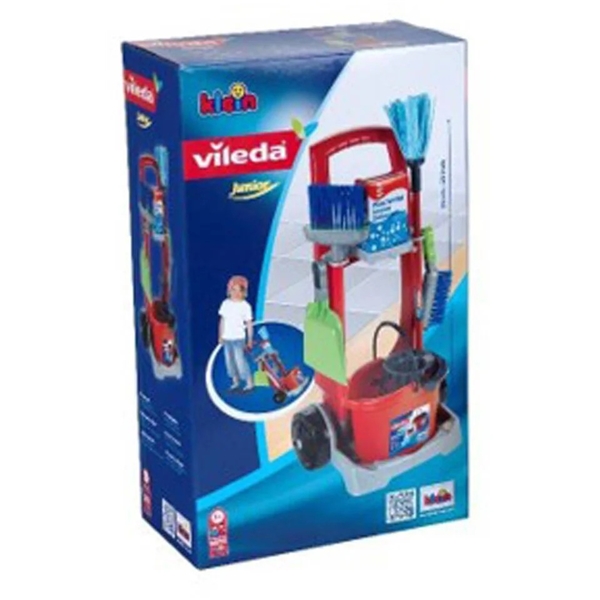 Vileda Reinigungswagen mit Zubehör (Bild 2 von 2)