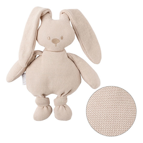 Lapidou Kuscheltier Hase Gestrickt Beige (Bild 1 von 2)