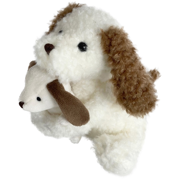 Hund Nafi mit Baby
