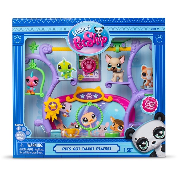 Littlest Pet Shop Haustiere haben Talent Spielset (Bild 1 von 5)