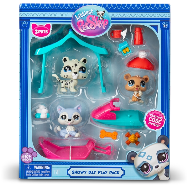 Littlest Pet Shop Schneetag-Spielset (Bild 1 von 4)