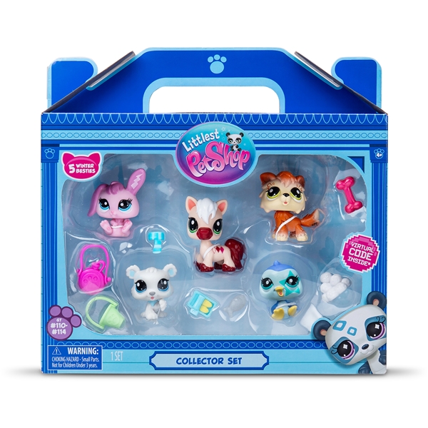 Littlest Pet Shop Winter Besties Sammler 5er-Pack (Bild 1 von 4)