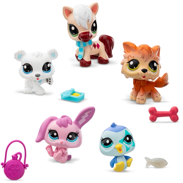 Littlest Pet Shop Winter Besties Sammler 5er-Pack (Bild 2 von 4)