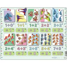 Puzzle 20 Teile Addition Zahlen & Mengen
