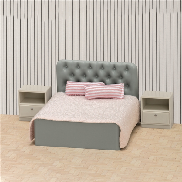 Lundby Basic Schlafzimmer-Set (Bild 2 von 2)