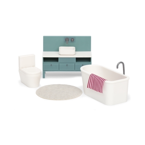 Lundby Basic Badezimmer-Set (Bild 1 von 2)