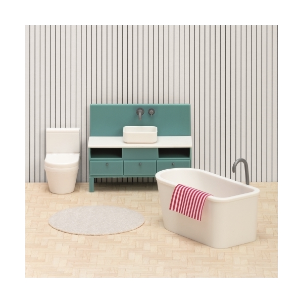 Lundby Basic Badezimmer-Set (Bild 2 von 2)