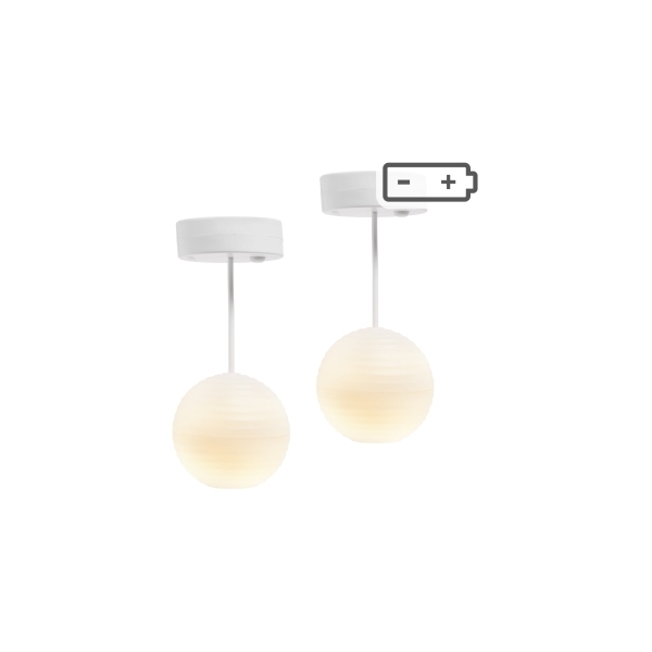 Lundby Reispapierlampen Batterie (Bild 1 von 2)