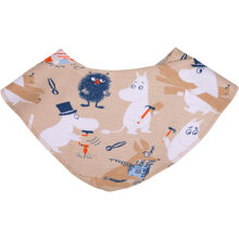 Mumin Bauarbeiter Lätzchen Beige