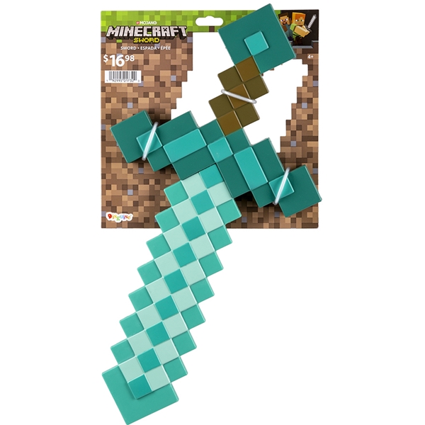 Verkleidung Minecraft Diamantschwert (Bild 2 von 2)