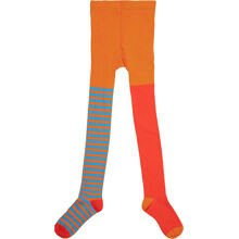 Pippi Strumpfhose Rot/Gold 122-128 cl