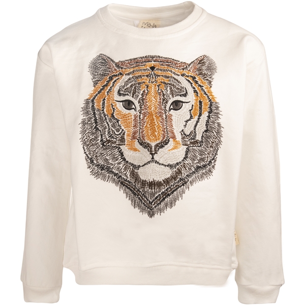 Kide College-Sweatshirt Naturweiß (Bild 1 von 2)