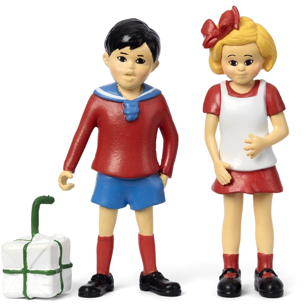 Pippi-Figurenset: Tommy & Annika (Bild 1 von 4)