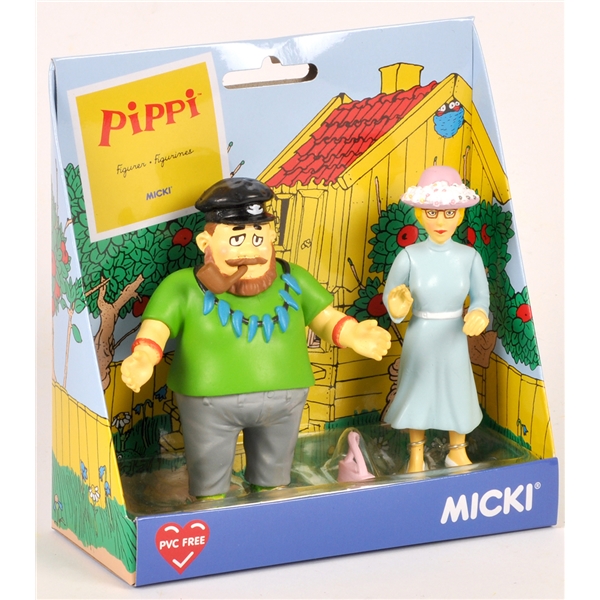 Pippi Figuren-Set: Efraim & Prusseliese (Bild 4 von 4)
