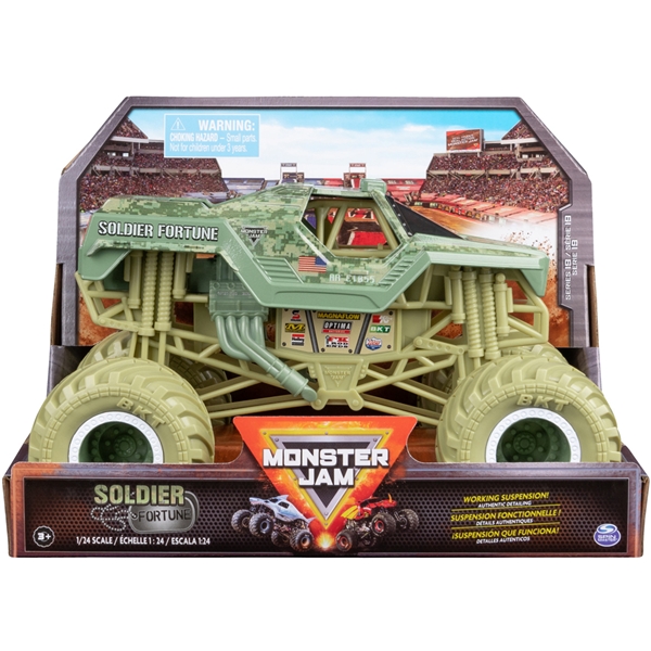 Monster Jam 1:24 Trucks Soldier Fortune (Bild 1 von 3)