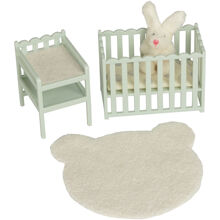 Lundby Kinderbett & Wickeltisch