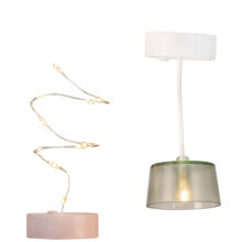 Lundby Deckenlampe & Lichterkette