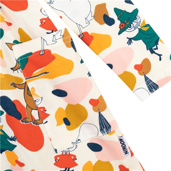 Mumin Stehkleid Weiß (Bild 3 von 5)