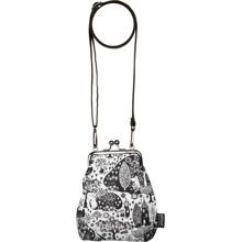 Mumin Vinssi+ Axelväska Park Schwarz/Weiß