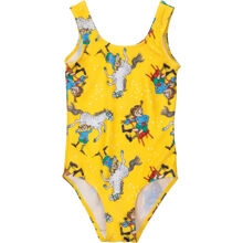 Pippi Selbstbewusster Badeanzug Gelb