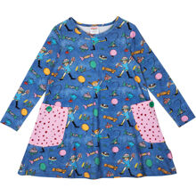 116 cl - Fest Pippi Kleid Denim
