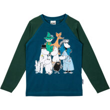 116 cl - Mumin Klassfoto Pullover Blau