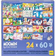 Mumin Puzzle-Adventskalender 24 x 60 Teile