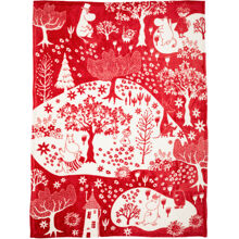 Mumin Fleecedecke Park Rot