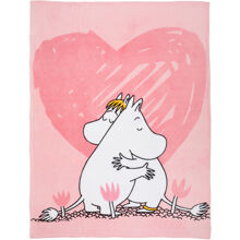 Mumin Fleecedecke Umarmung Rosa