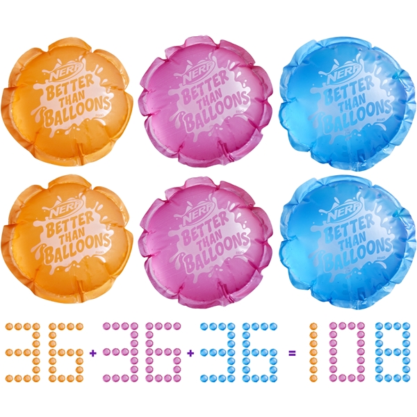 NERF Super Soaker Besser als Ballons 108 Kern (Bild 2 von 4)
