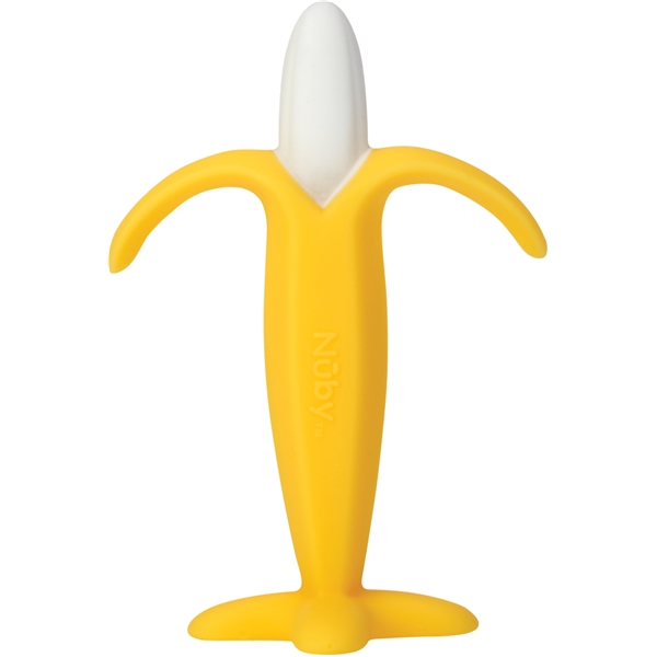 Nuby Beißring Silikon Banane (Bild 1 von 5)