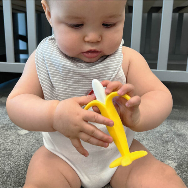 Nuby Beißring Silikon Banane (Bild 2 von 5)