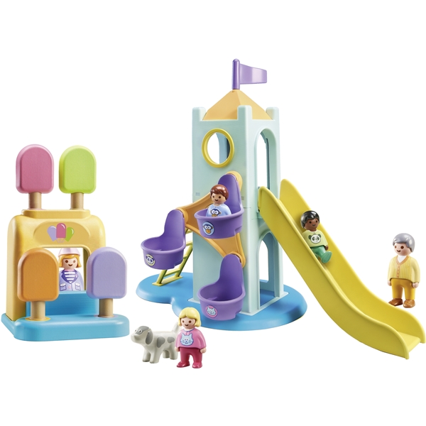 71326 Playmobil 1.2.3 Erlebnisturm & Eiskiosk (Bild 2 von 6)