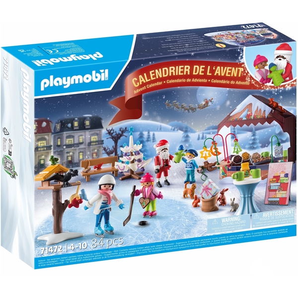 71472 Playmobil Adventskalender Weihnachtsmarkt (Bild 1 von 2)