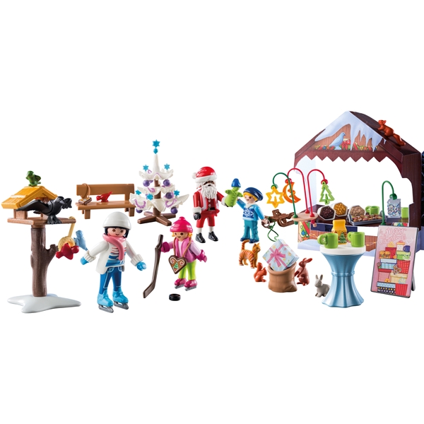 71472 Playmobil Adventskalender Weihnachtsmarkt (Bild 2 von 2)