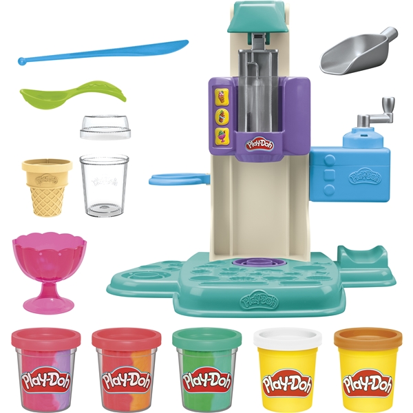Play-Doh Regenbogen-Wirbel-Eiscreme (Bild 2 von 4)