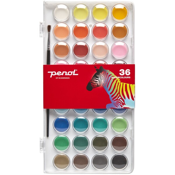 Penol Standard Aquarellfarbe 36 Farben (Bild 1 von 3)