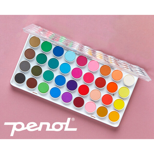 Penol Standard Aquarellfarbe 36 Farben (Bild 2 von 3)