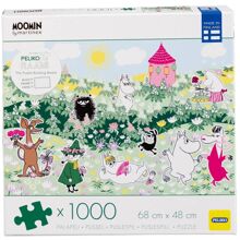 Puzzle 1000 Teile Mumin Blumengarten