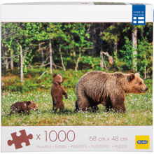 Peliko Puzzle 1000 Teile Bärenfamilie